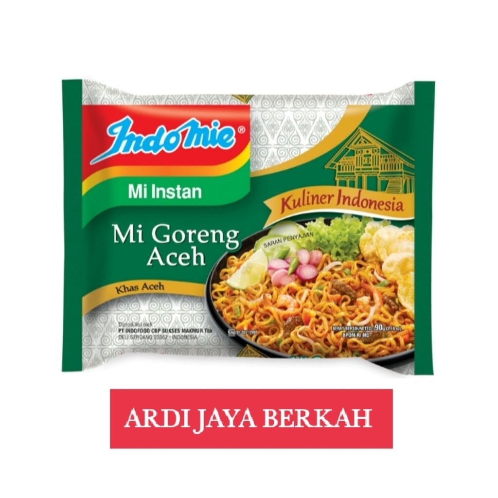 

Indomie Mi Instan Goreng Aceh 90g