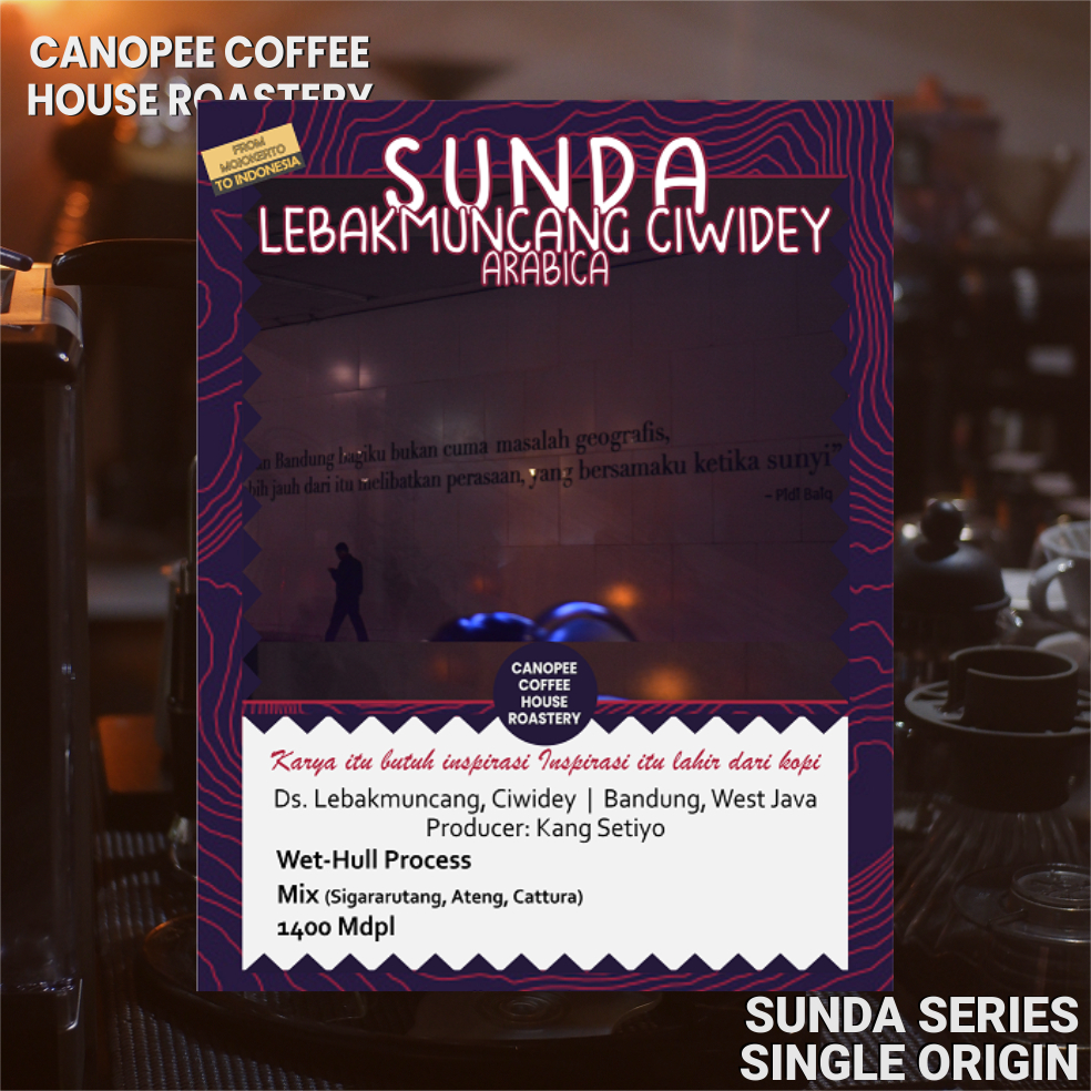 

Arabika Sunda "Lebakmuncang Ciwidey" - Roastbeans single Origin Coffee