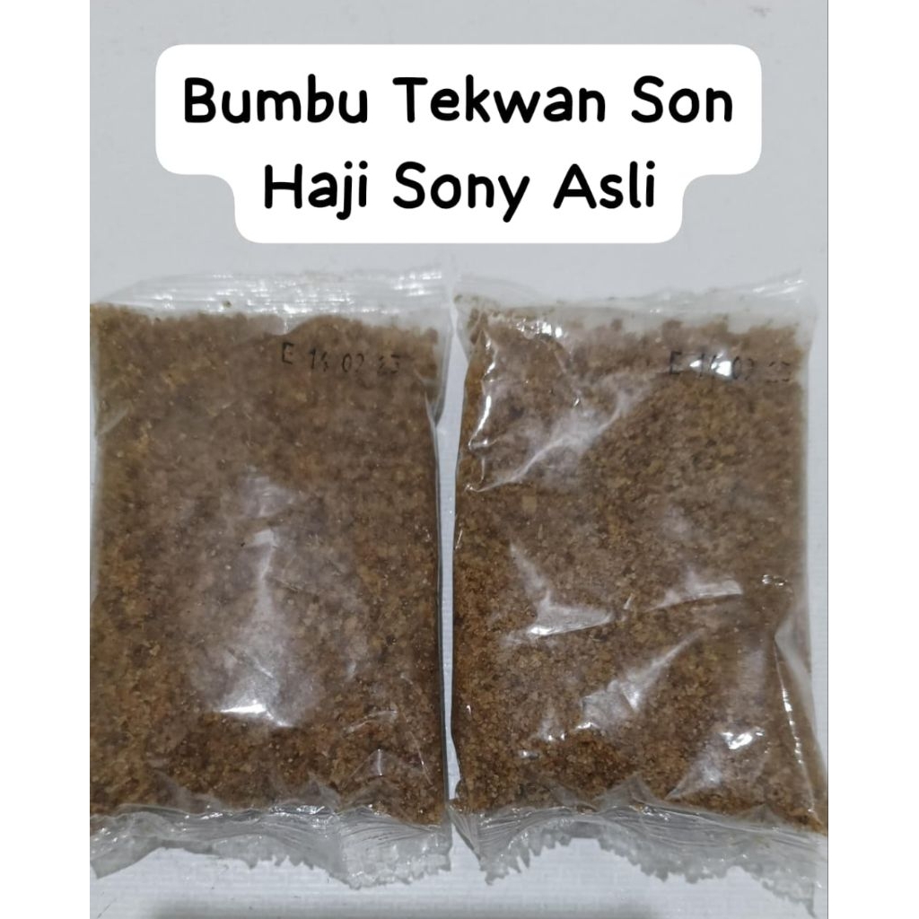 

ORI BUMBU KUAH TEKWAN SON HAJI SONY ASLI LAMPUNG