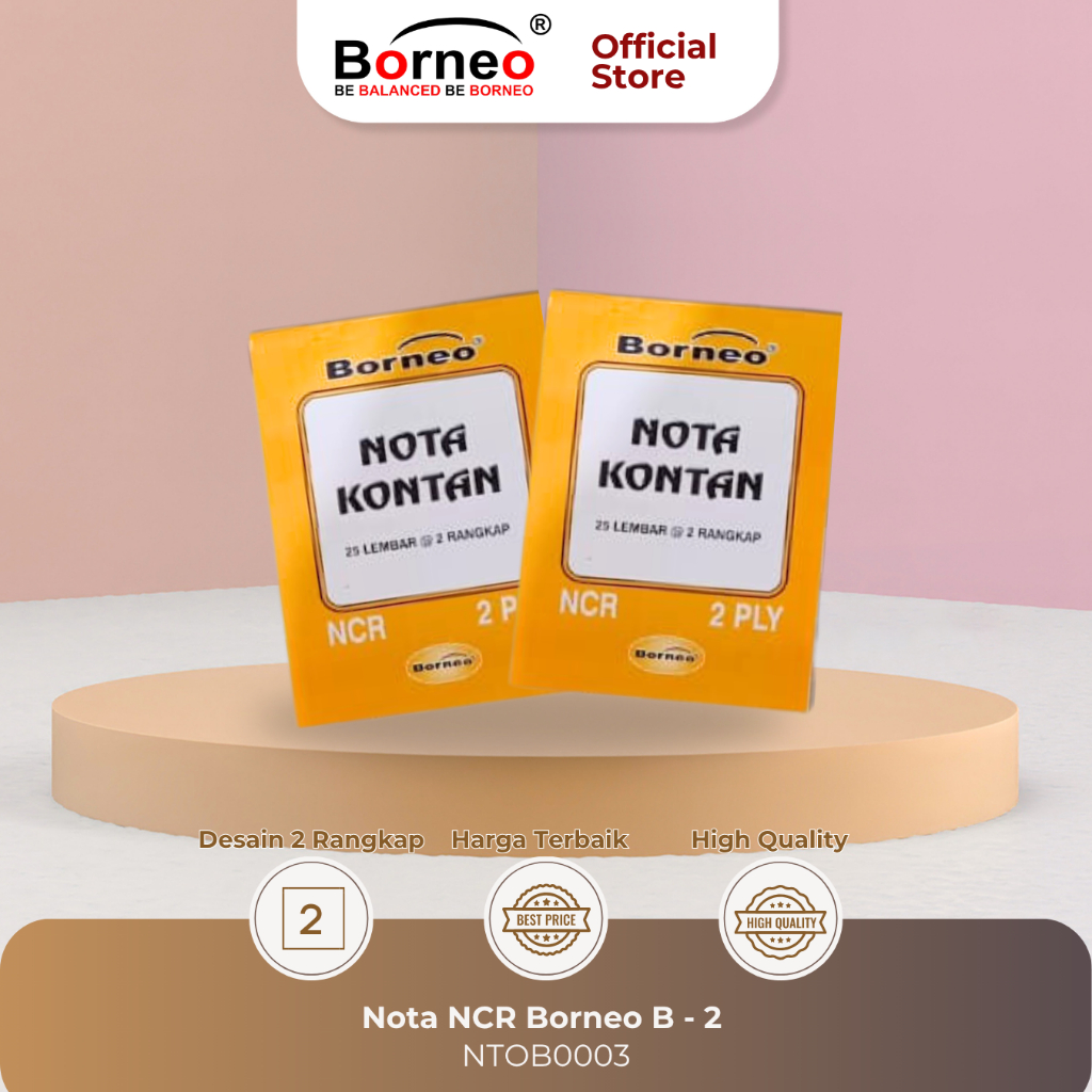 

Nota Kontan Besar - 2 Ply (25 Lbr)