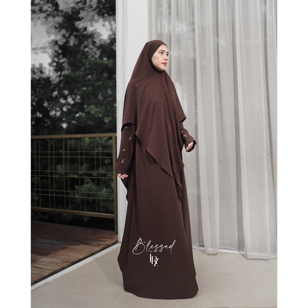 TRZ - IED Series - Blessed - Dress Umroh - Busana muslim