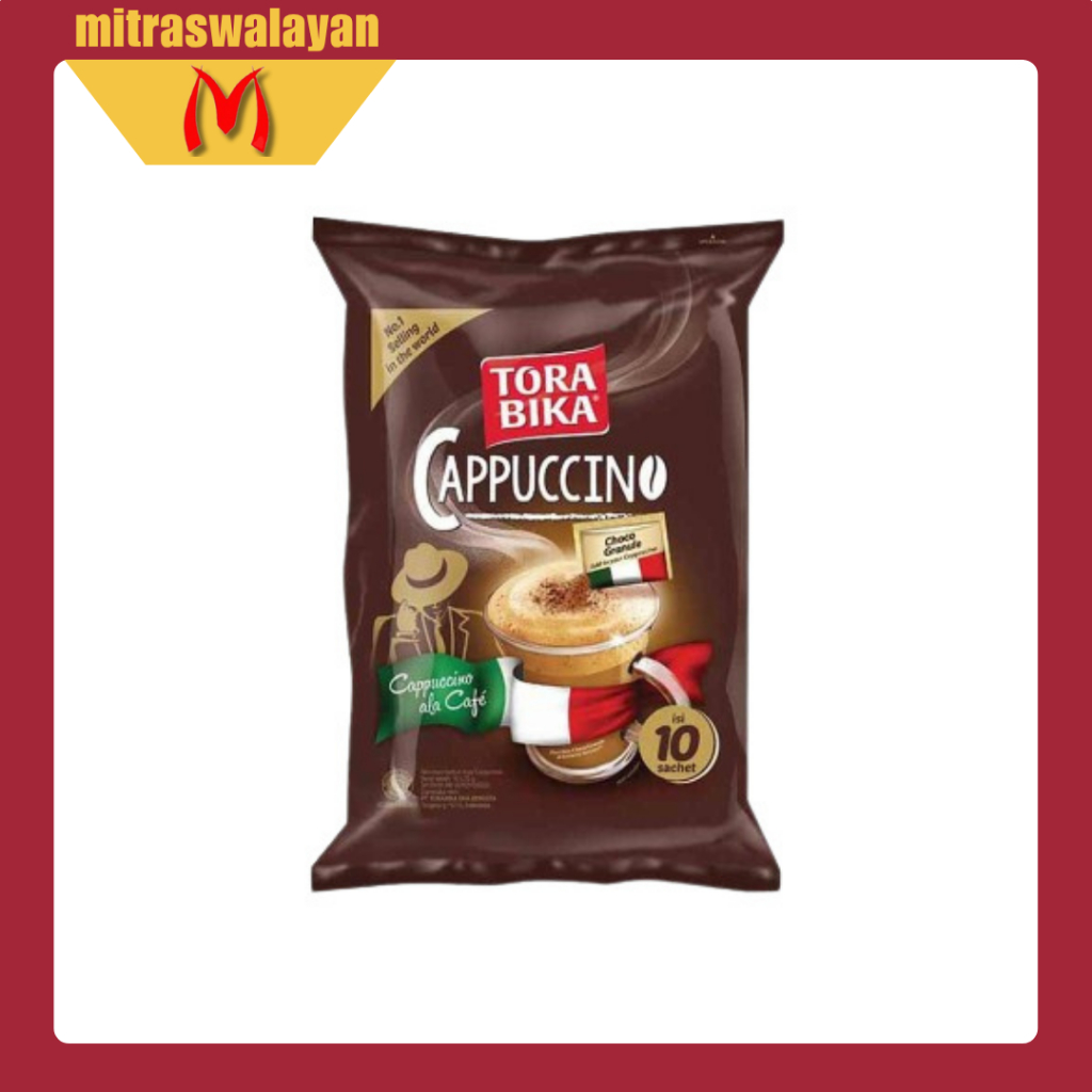

TORABIKA Cappuccino 1 Renteng 10 Sachet @25 gr