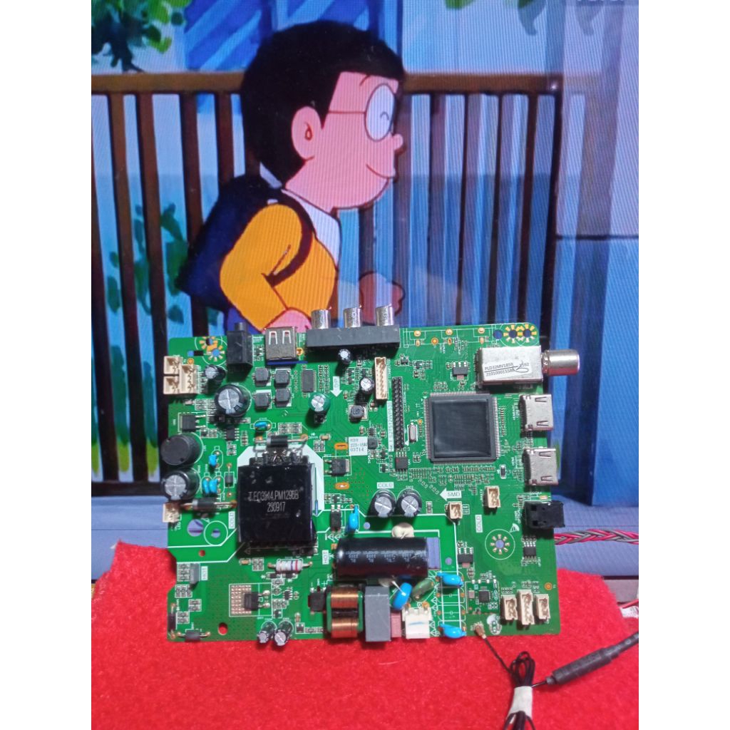 MAINBOARD TV LED POLYTRON PLD32MV1859 MB / MOBO / MODUL / MOTHERBOARD POLYTRON 32MV1859