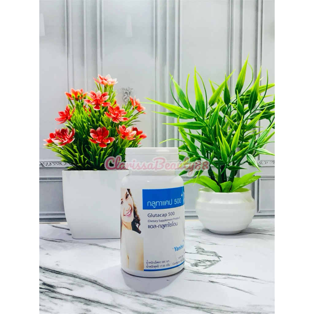 GLUTACAP 500mg PEMUTIH SELURUH BADAN / SUPLEMEN PEMUTIH ORIGINAL THAILAND
