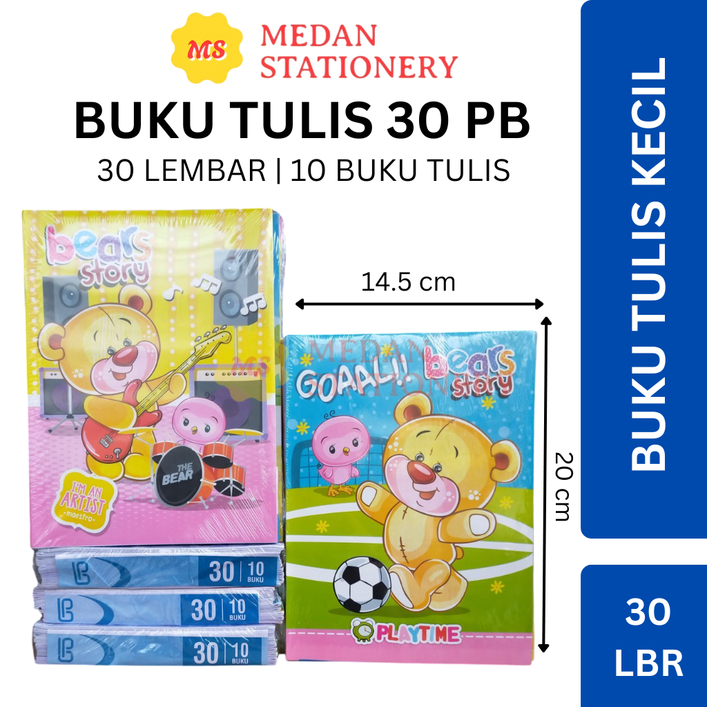 

Buku Tulis Murah isi 30 Lembar 1 pack 10 pcs