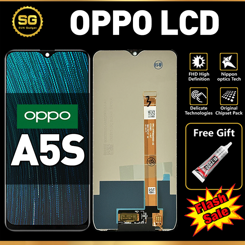 ORI LCD FOR OPPO A5S Original Fullset Asli For LCD hp OPPO A5S Glass Touch Screen Digitizer