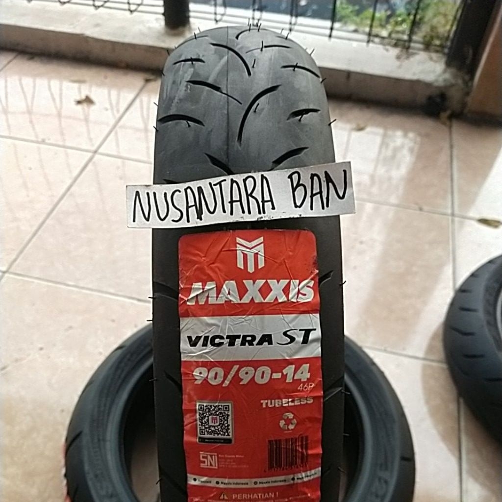 Ban Maxxis Victra 90/90-14 Tubles matic  Beat Vario Mio blk
