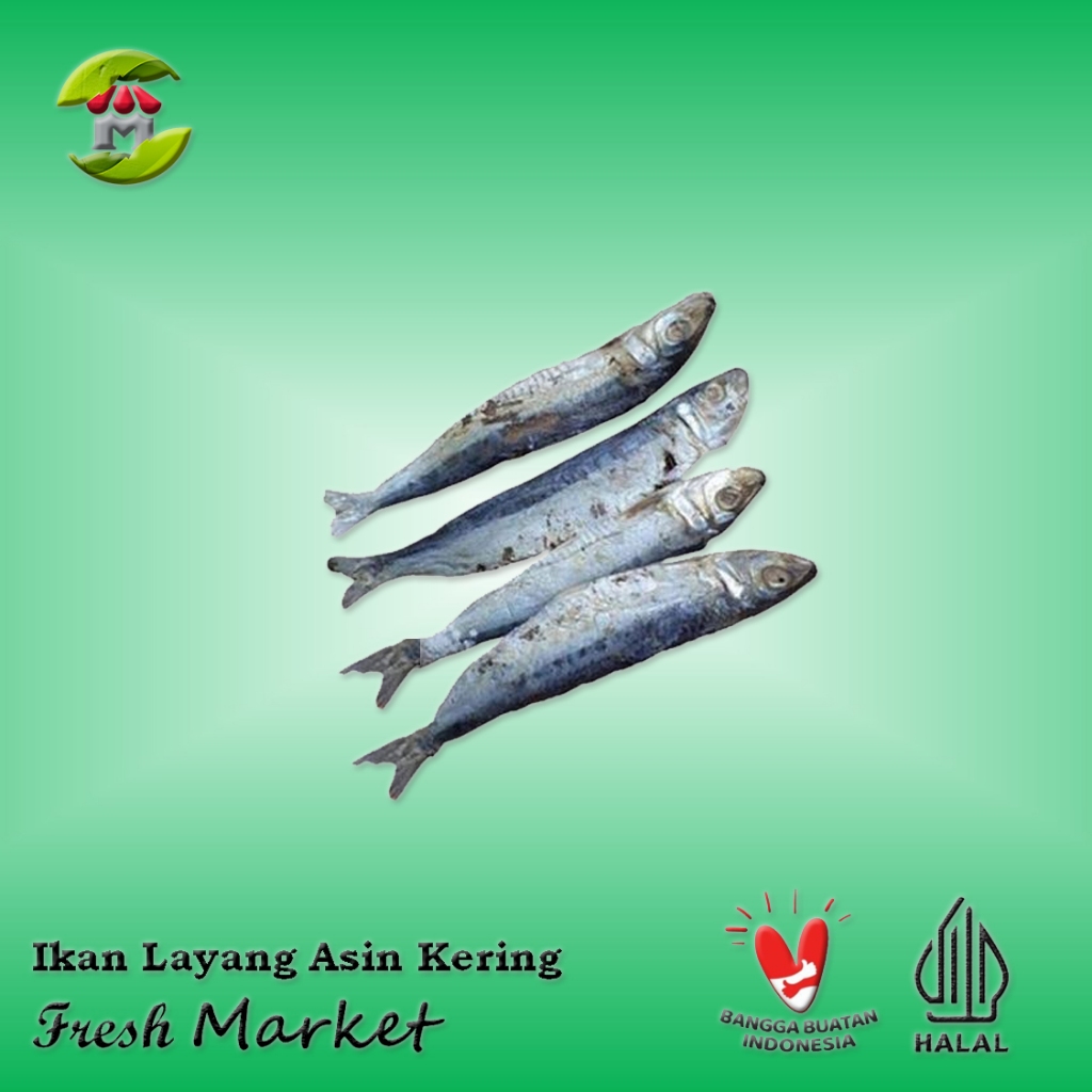 

[JAKPUS] Ikan Layang Asin Kering Pack 450gr - 500gr