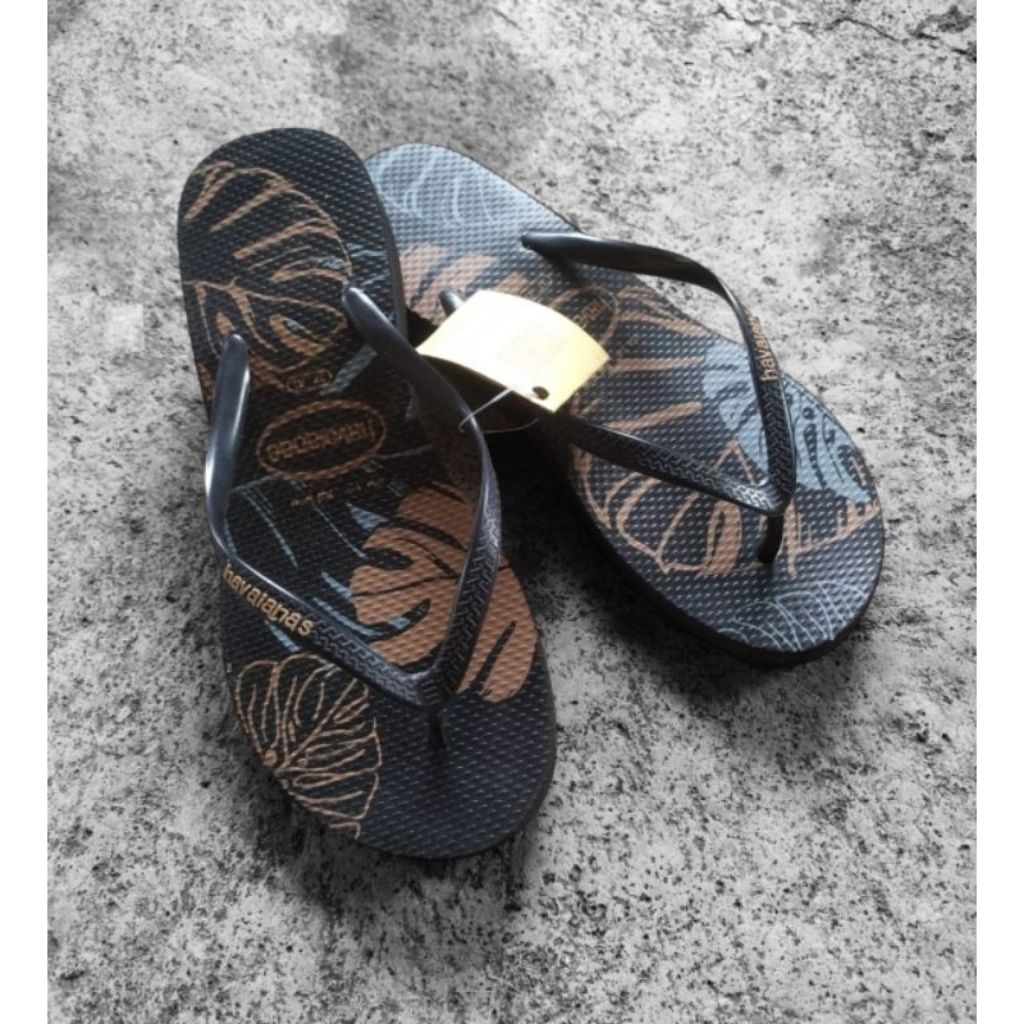 SANDAL HAVEIANAS JEPIT TEBAL WEDGES POLOS WANITA HAK 3cm  PREMIUM