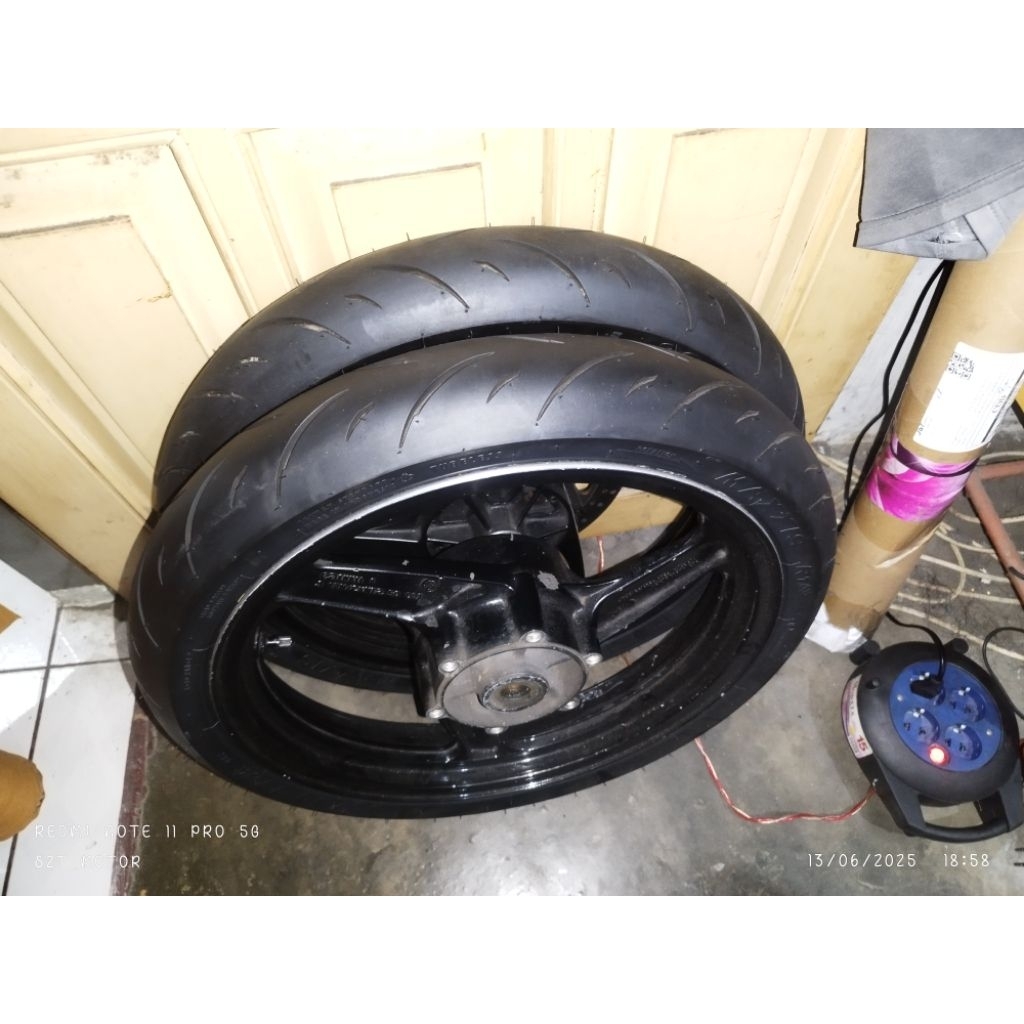 velg+ban ninja rr old/zx