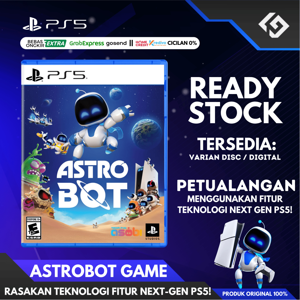 PS5 ASTROBOT / PS 5 BD Digital Disc Kaset Game Original