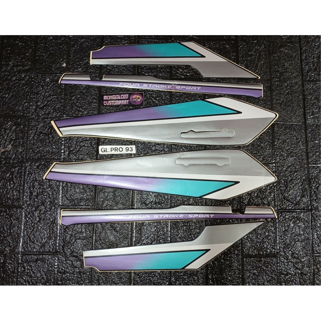 kualitas bagus striping setriping lis polet sticker GL Pro GL Max 1993