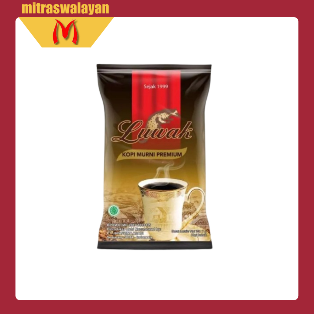

Kopi Luwak Arabica Kemasan Renteng isi 10+5 sachet @6.5 gr (110+110 gr)