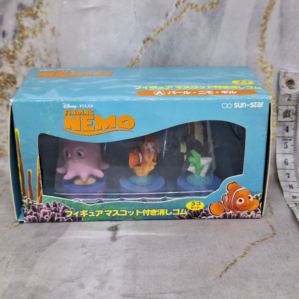 

Finding Nemo A Pearl Nemo Gill Eraser With Figure Mascot Sun Star Stationery