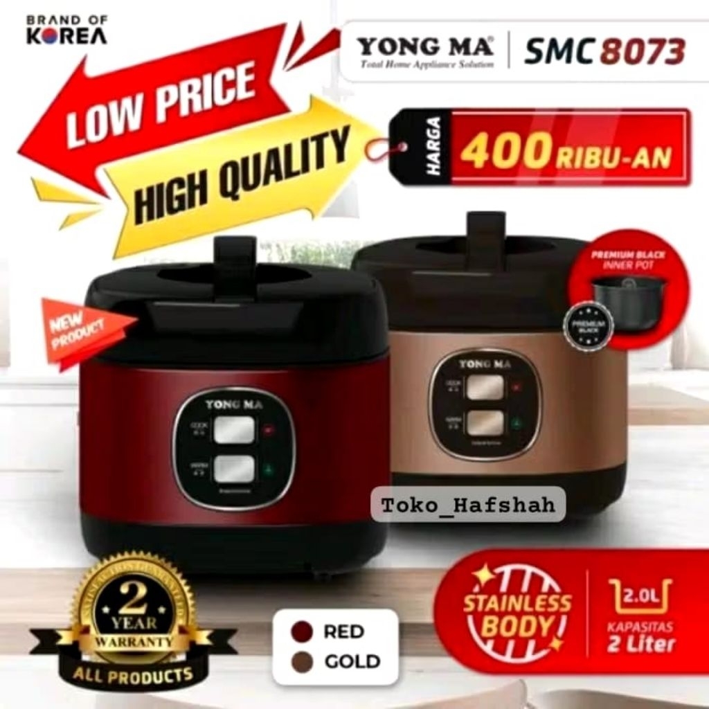 Yongma Magicom Smc 8073 / Rice Cooker Yongma 2 Liter BATAM
