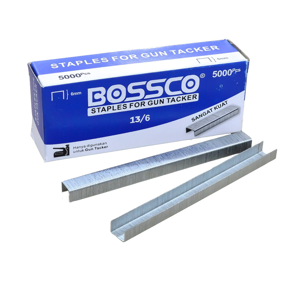 

1 BOX Isi Staples Bossco 13/6 6mm