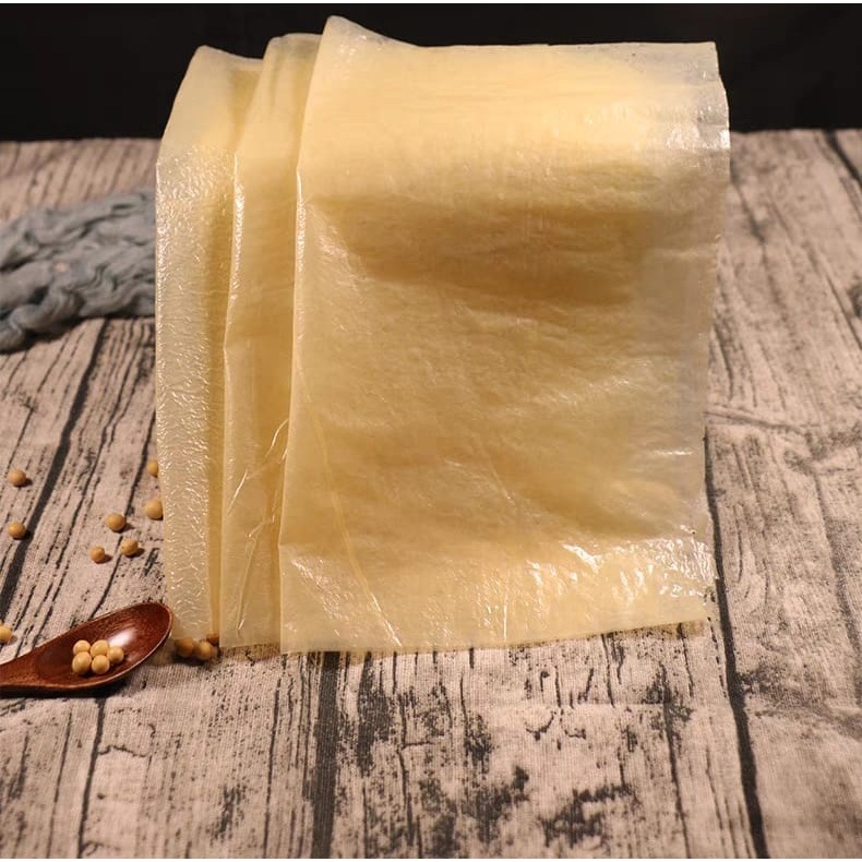 

Kulit Tahu Ngohiong Skin Bean Curd Unsalted Kulit Tahu Tawar Tanpa Garam Kulit Dimsum Goreng