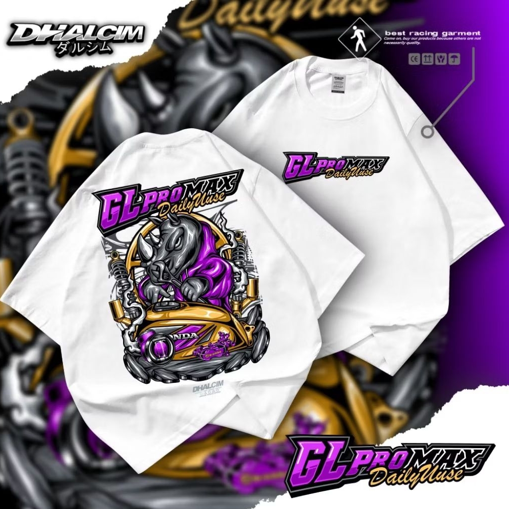 KAOS DISTRO GL MAX PRO RACING PUTIH FUL DESAIN | KAOS TANGKI GL MAX PRO, KAOS GL PRO, KAOS GL MAX DA