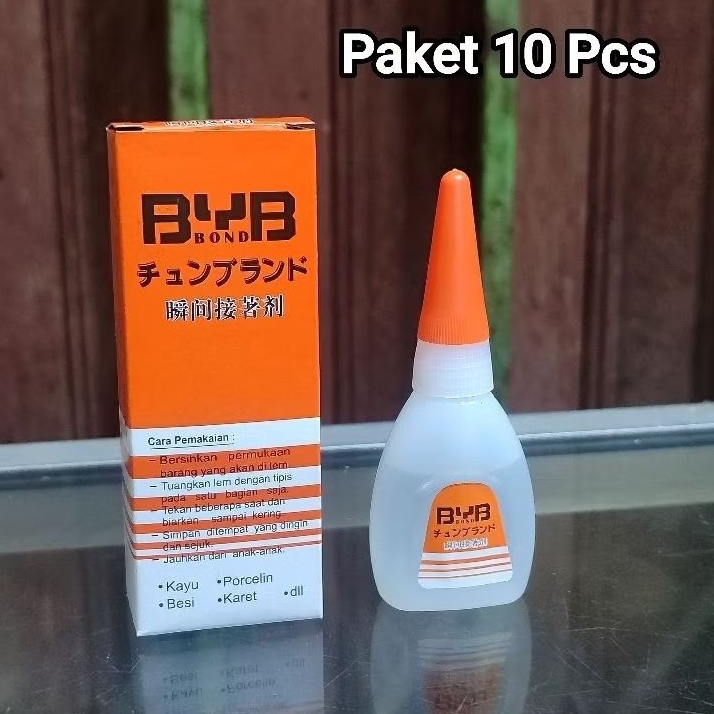 

10 BOTOL Lem Korea BYB