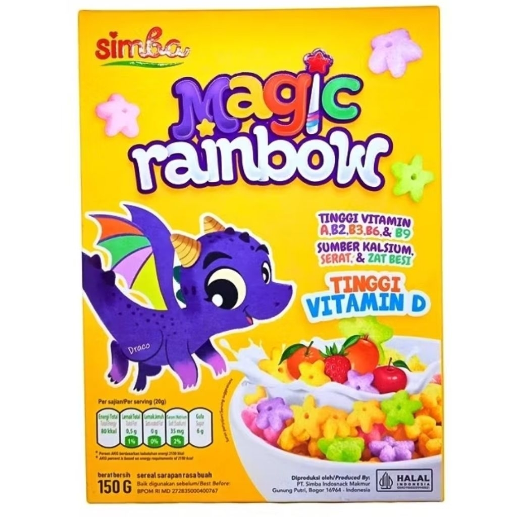 

Simba Magic Rainbow Sereal Buah 150gr KayaNutrisi