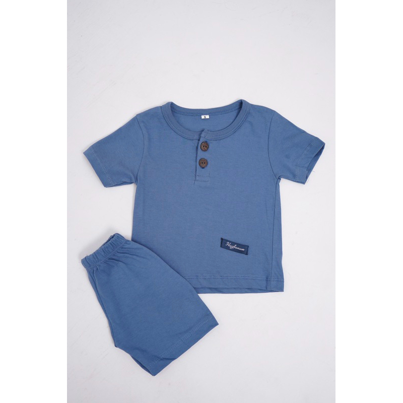 SETELAN KAOS ANAK QAMISH | SETELAN KAOS ANAK LENGAN & CELANA PENDEK TALEA KIDS