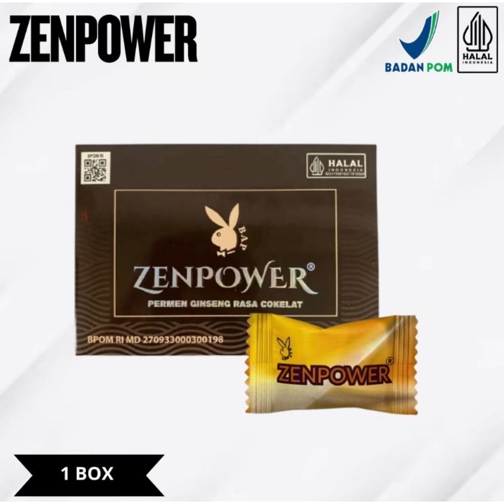 

PERMEN ZENPOWER RASA COKLAT Candy zenpower