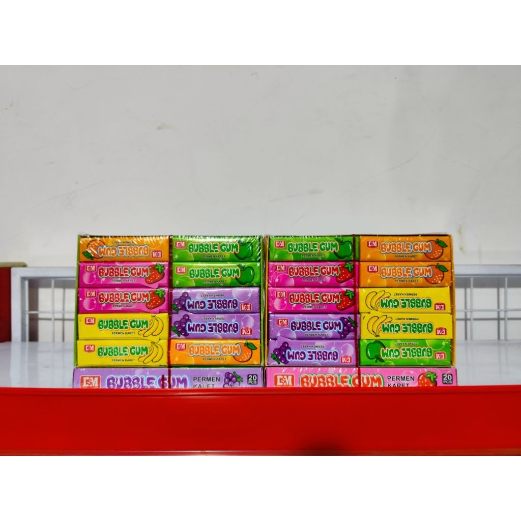 

Bubble Gum Campur Rasa (1 Pack isi 20 pcs)
