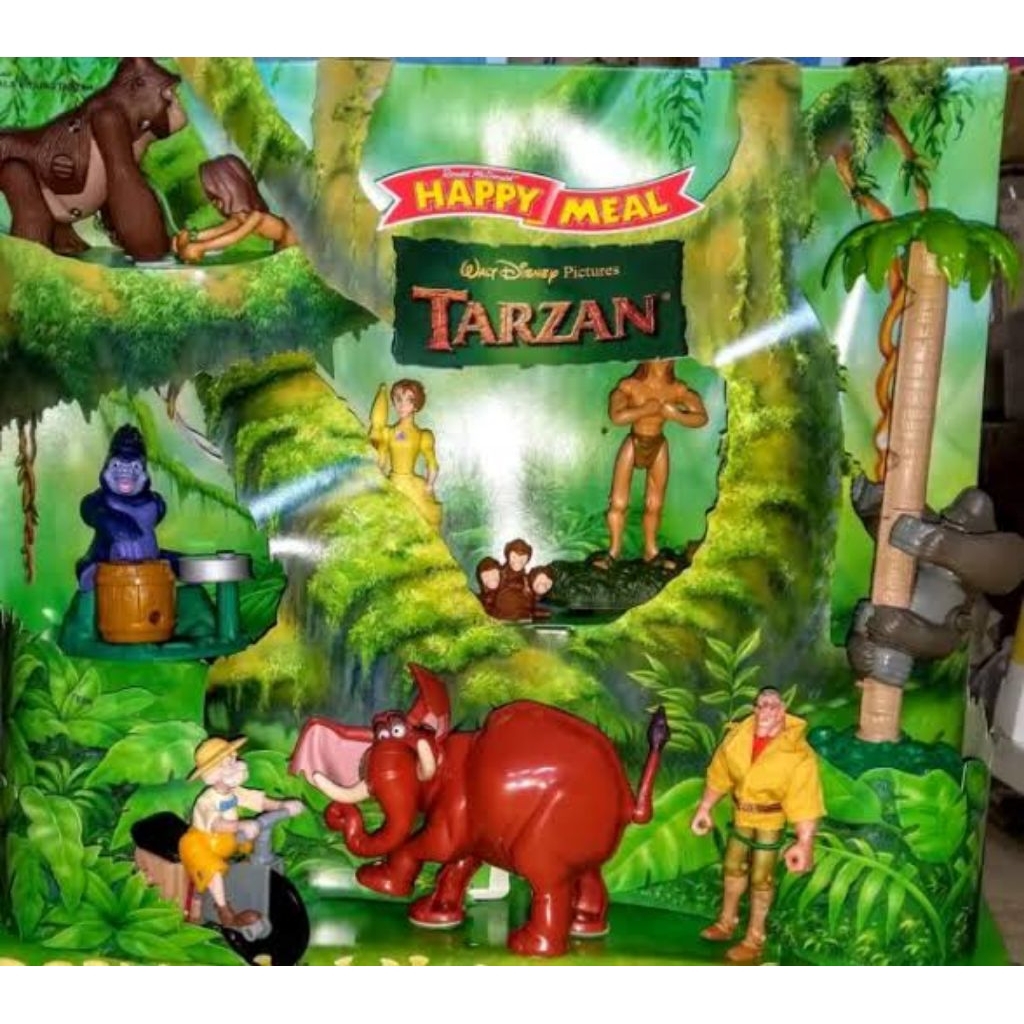 FIGUR MCD MCDONALD'S HAPPY MEAL TOYS - TARZAN