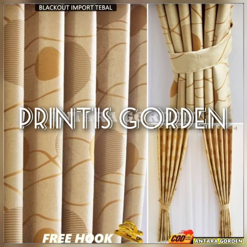 Gorden blackout import Gorden blackout mewah tebal Gorden blackout murah