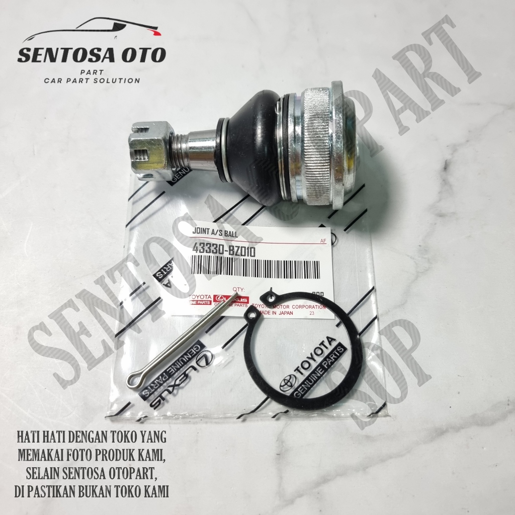 Ball Joint Lower Arm Avanza Xenia 2004 2005 2006 2007 2008 2009 2010 2011 P/N 43330-BZ010