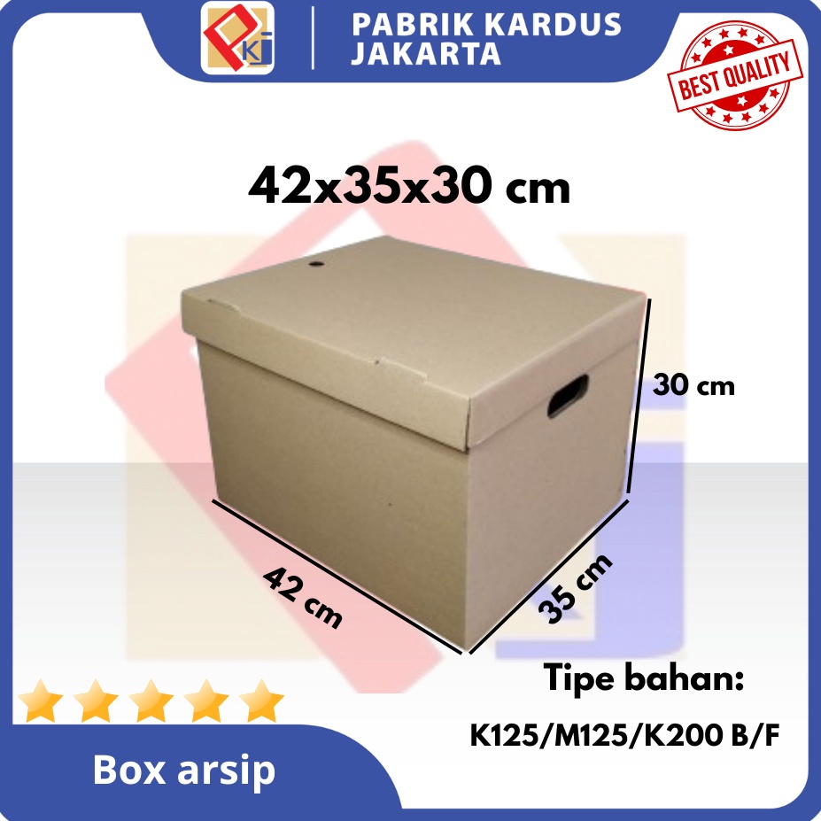 

KODE L36I BAHAN KERAS KUAT KARDUS ARSIP 42X35X3CM BOX DUS KOTAK ARSIP PACKING