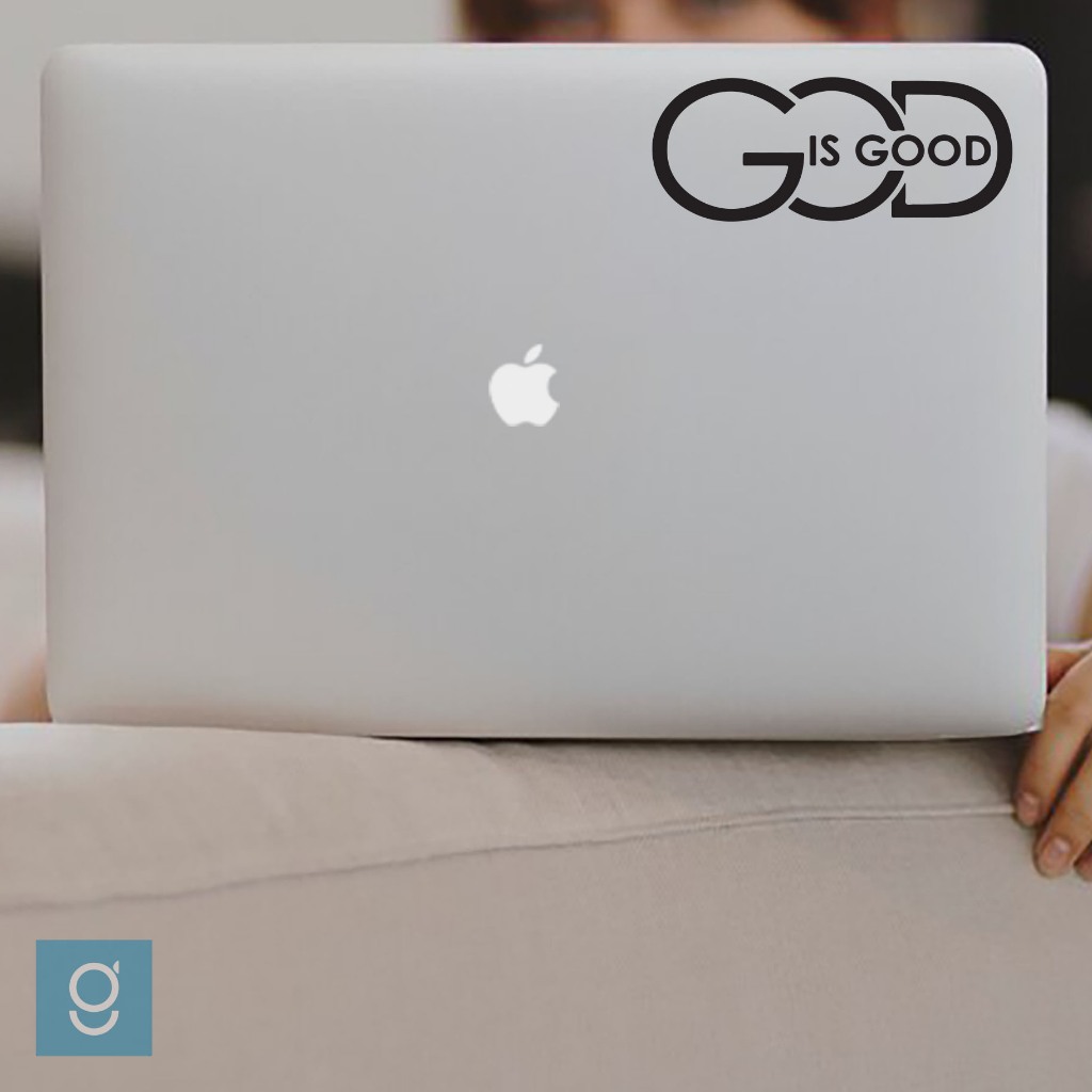 

Stiker Custom God Is Good Cutting Sticker Dekorasi Laptop Mobil Motor