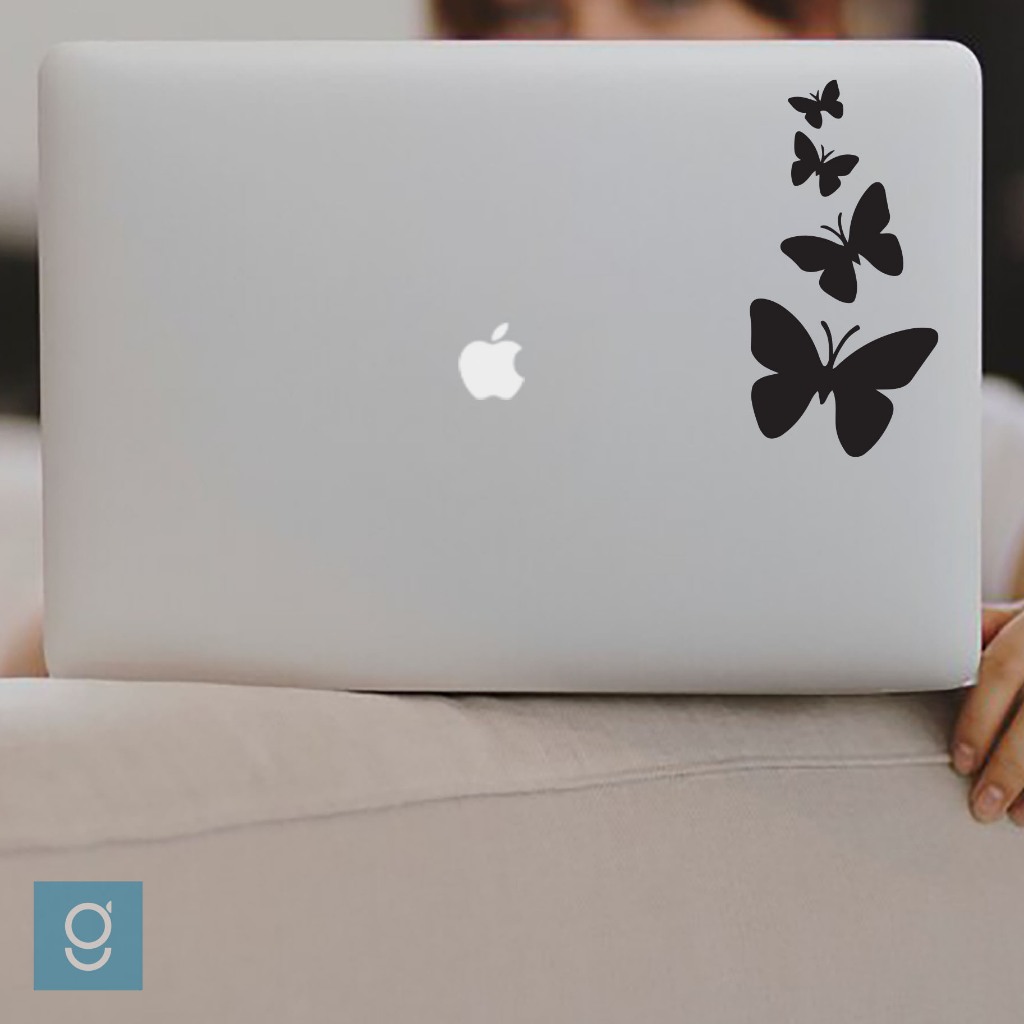 

Stiker Kupu-kupu Cutting Sticker Custom Dekorasi Mobil Laptop Motor