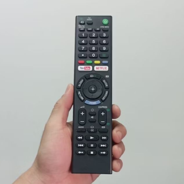 Remot Remote Smart LED TV Pengganti Tanpa Setting Sony KD Series KDL Series