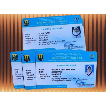 

Jasa cetak kartu ID Card bahan PVC 0,9 MM || Cetak ID Card / Plastic PVC / Kartu Member / ID Card Karyawan