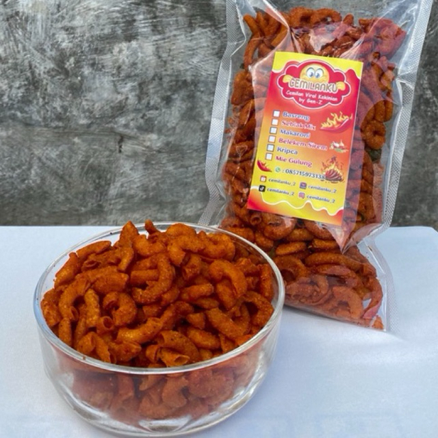 

cemilanku Makaroni Pedas