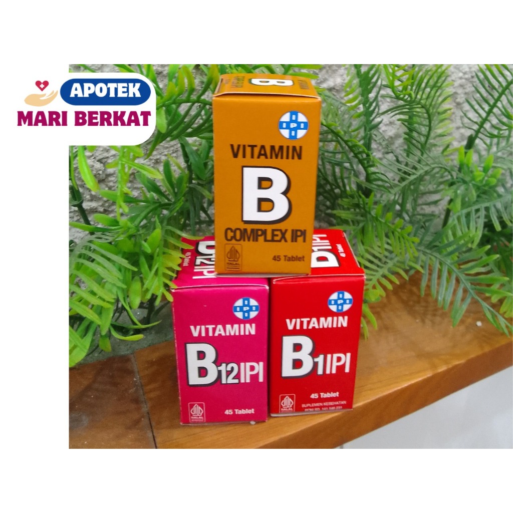 VITAMIN B COMPLEX IPI, VITAMIN B12 IPI, VITAMIN B1 IPI
