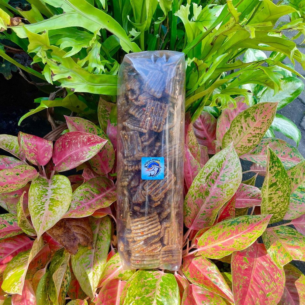 

SEBRING KERUPUK JENGKOL PEDAS 500 GRAM Food Snack Kerupuk Kering Cemilan