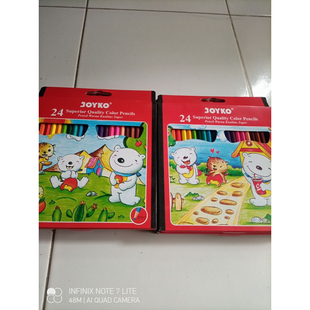 

JOIKO Pensil warna MURAH ukuran panjang isi 24 pcs