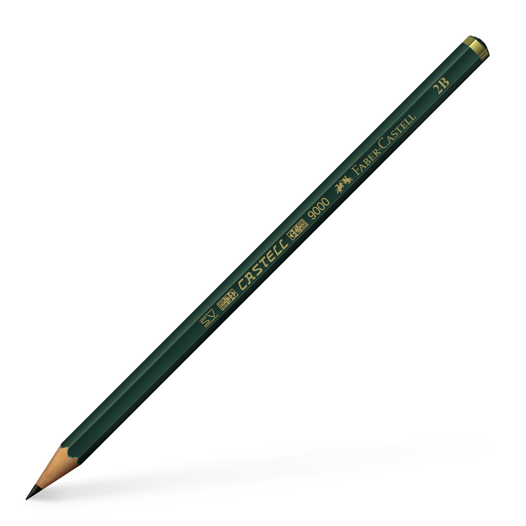 

pensil faber Castell 9000 Pensil Ujian- 2B ecer