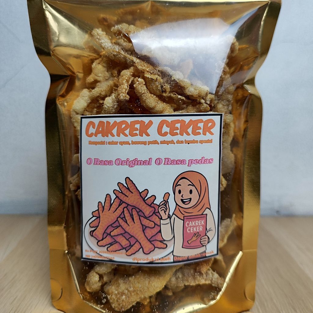 

Classica2106 Keripik Ceker Ayam Premium / Kripik Ceker Ayam Renyah Gurih Tidak Bau Amis