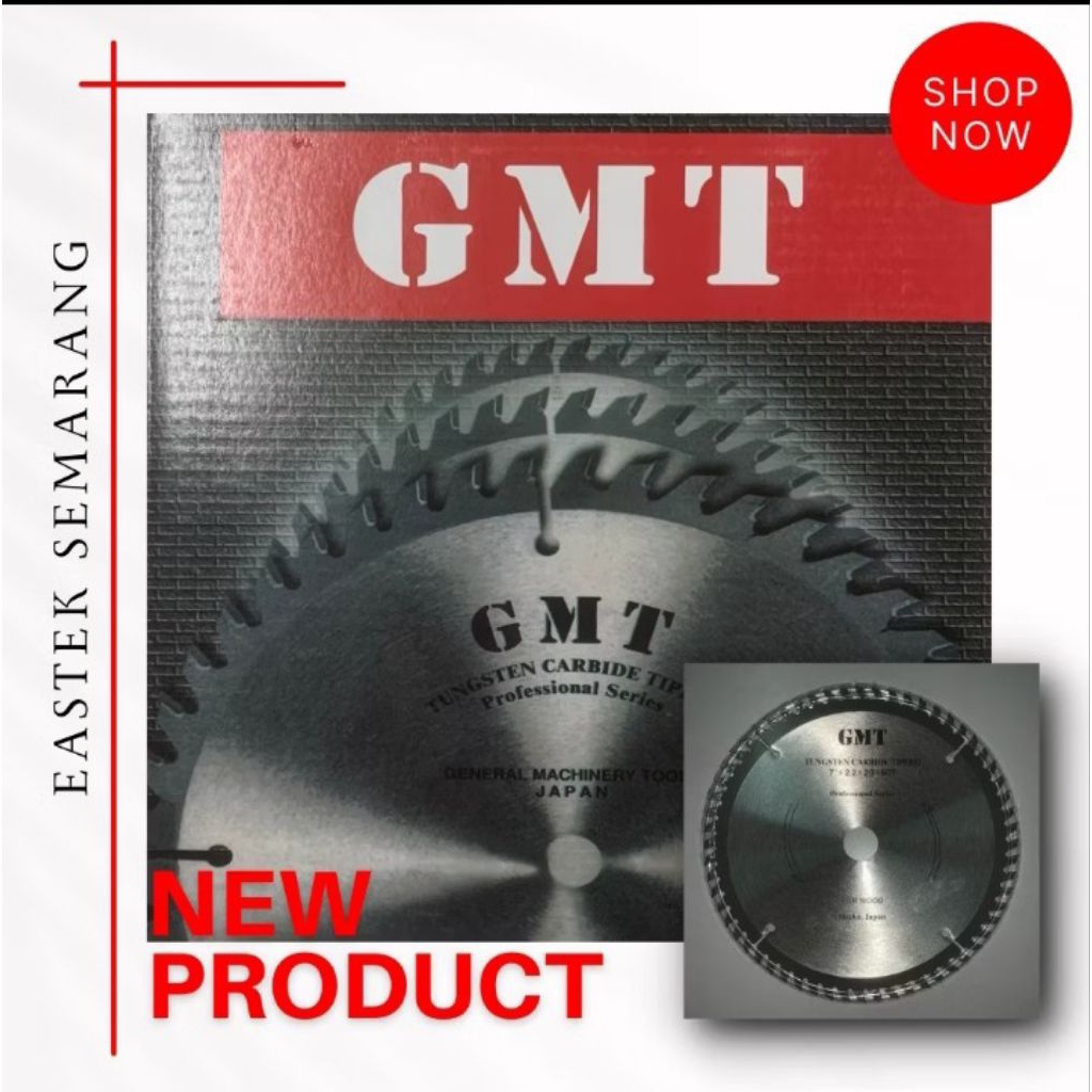 GMT 10” X 80T circle TEBAL MATA GERGAJI KAYU MATA POTONG KAYU MATA CIRCULAR KAYU MATA SIRKEL KAYU CI