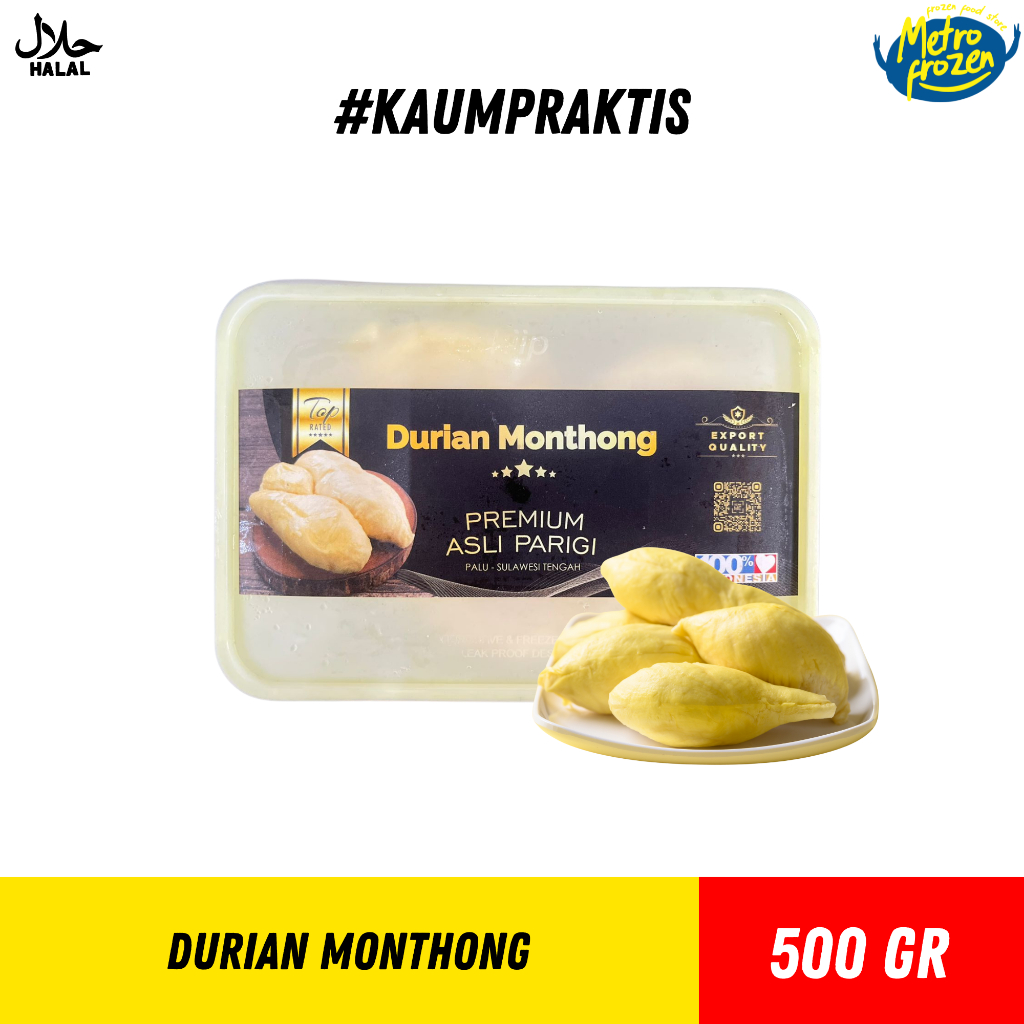 

DURIAN Monthong 500gr //daging durian tebal //durian fresh