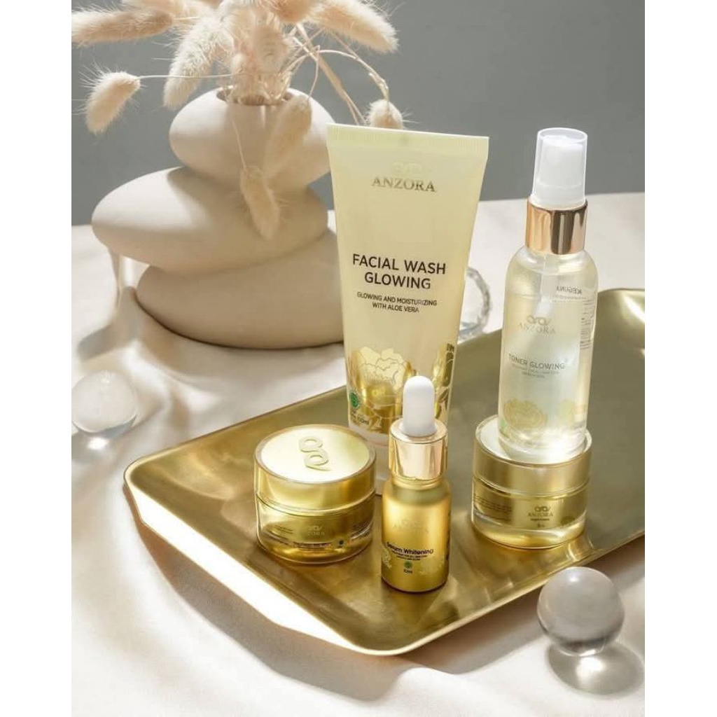 ANZORA/ANZORA KLINIK/BPOM ANZORA SKINCARE PAKET WAJAH ANZORA SKINCARE