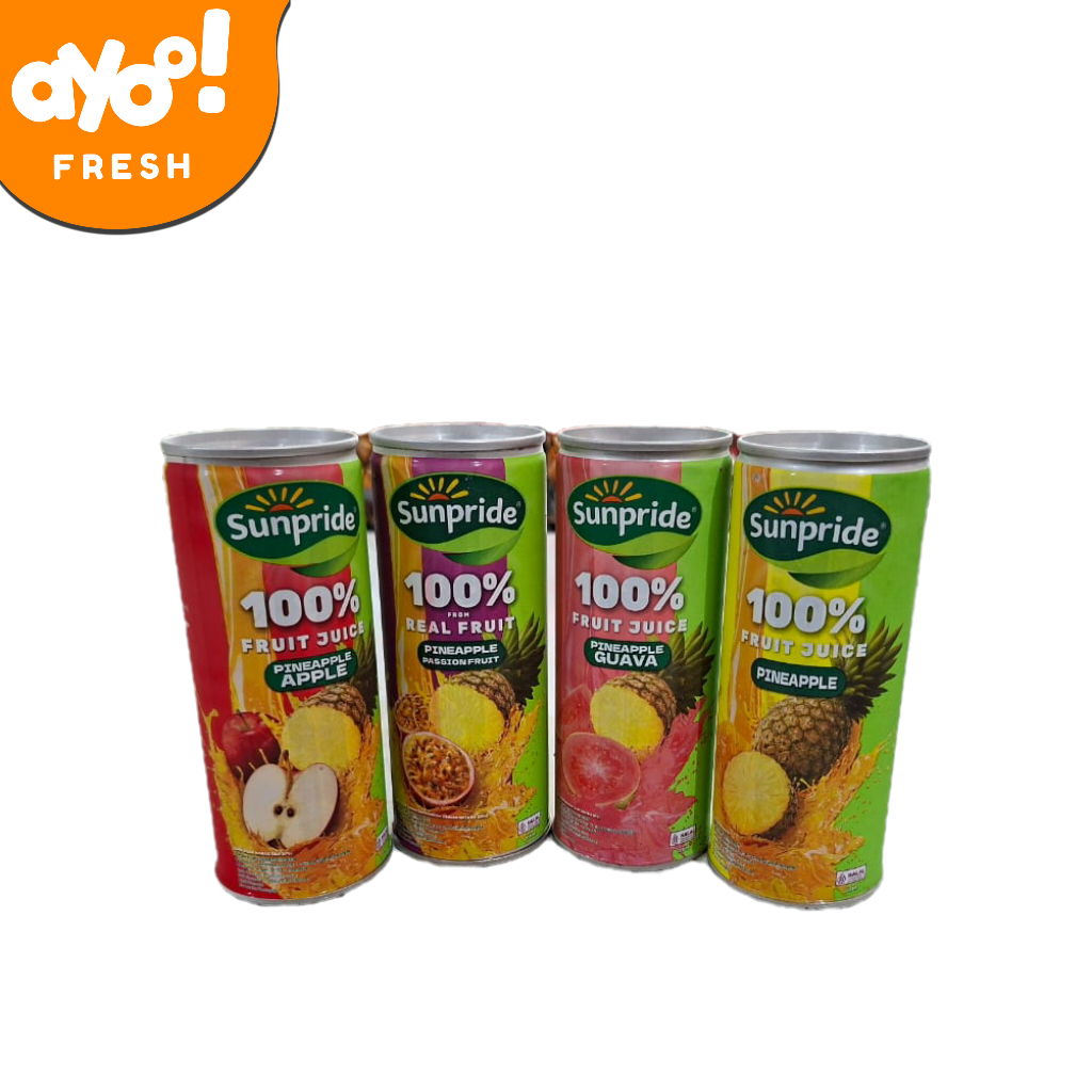 

Sunpride 100% Fruit Juice (Aneka Rasa) 220ml