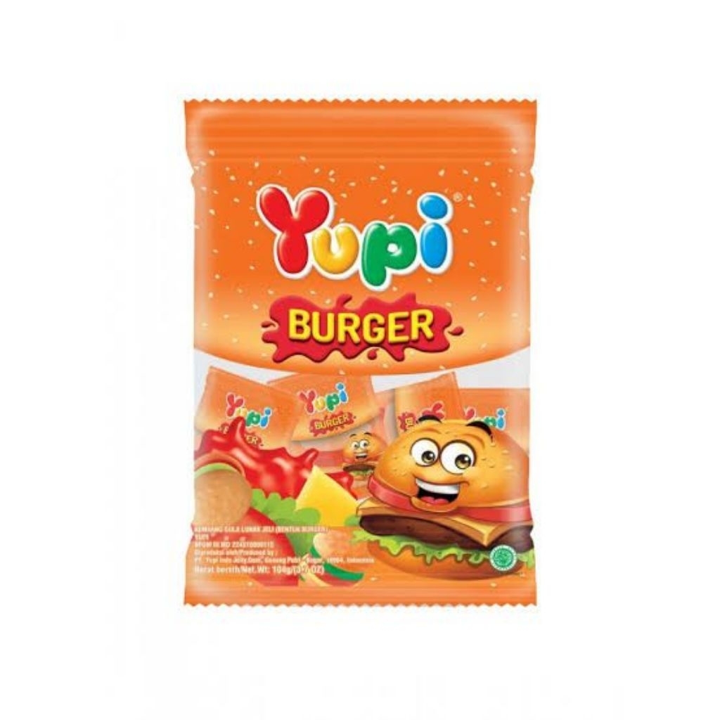 

Yupi Mini Burger 105 gram