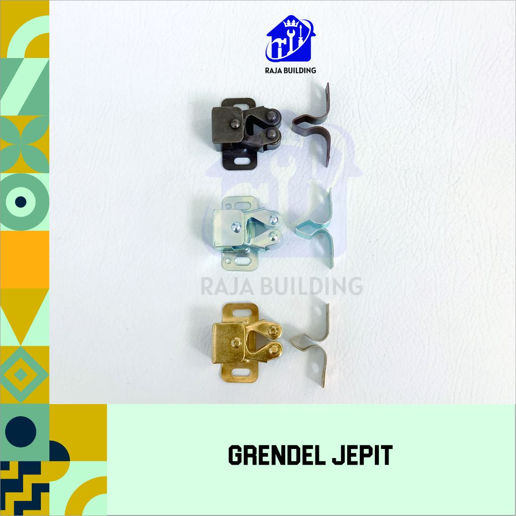 GRENDEL JEPIT/GRENDEL PENDEK/GRENDEL PINTU/PENGUNCI PINTU