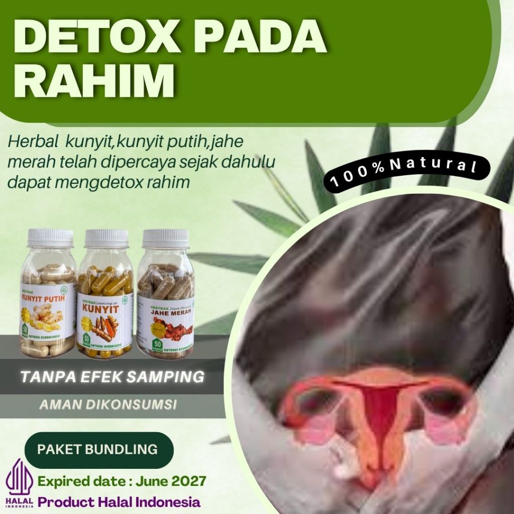 

obat herbal detox rahim kunyit kesuburan promil kunyit putih mual jahe merah kapsul