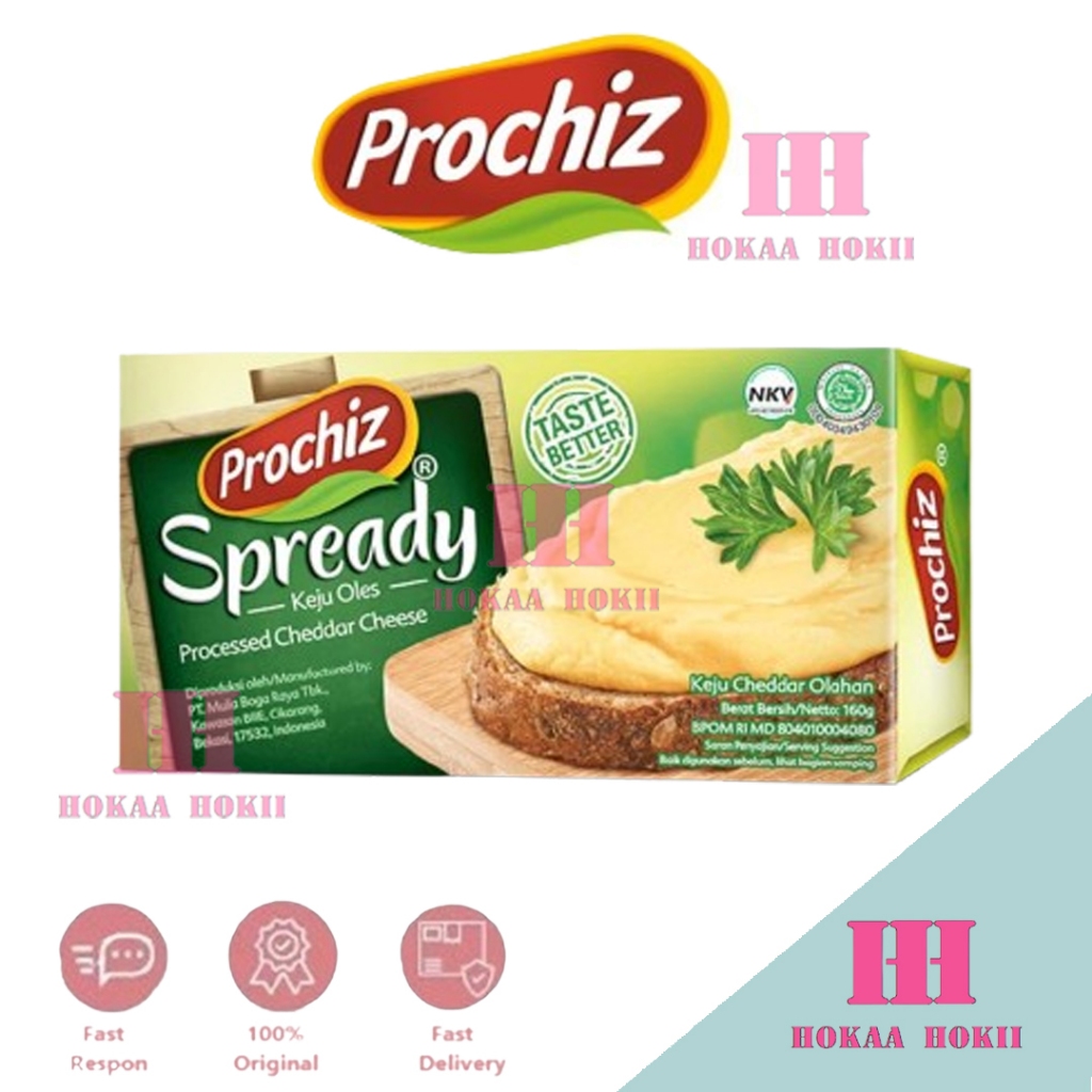 

Prochiz Spready Keju 160gr