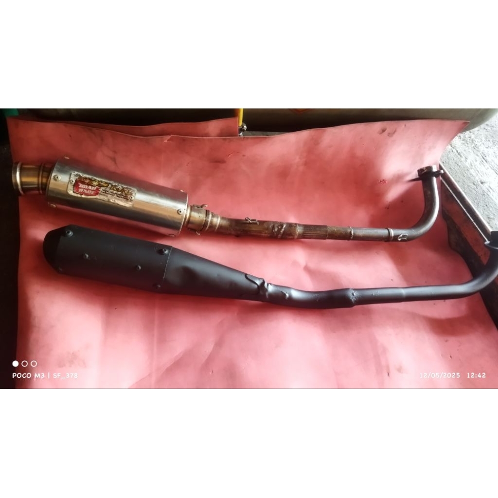 knalpot CLD + Knalpot AHRS